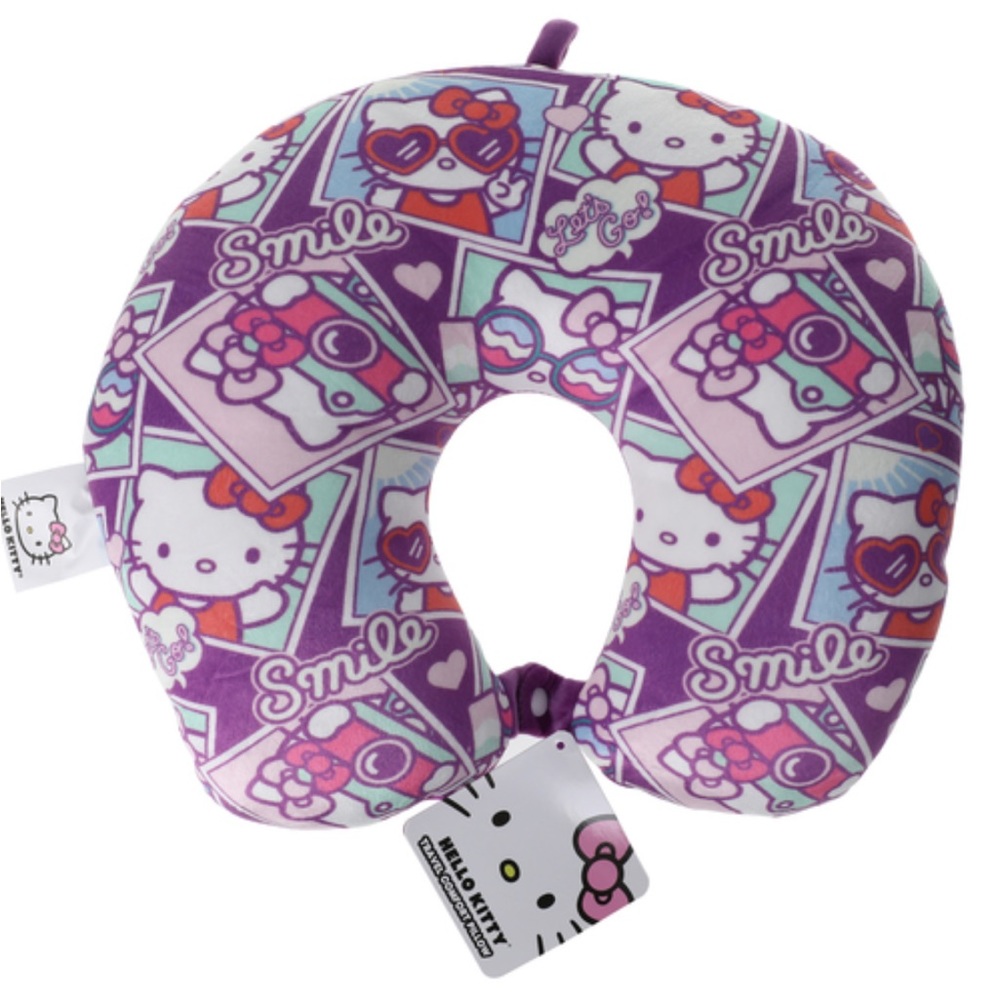 Hello kitty travel comfort neck pillow NWT